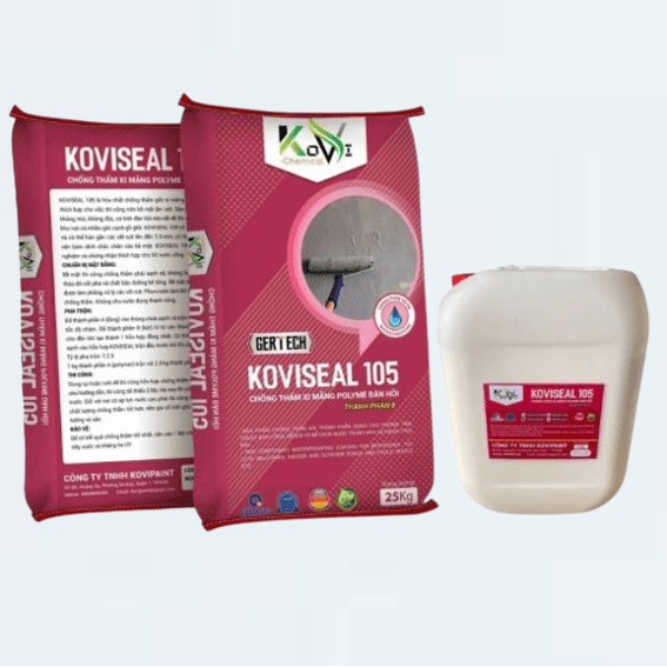Chống Thấm Đàn Hồi Xi Măng 2 Thành Phần Koviseal 105 Chống Thấm Đàn Hồi Xi Măng 2 Thành Phần Koviseal 105