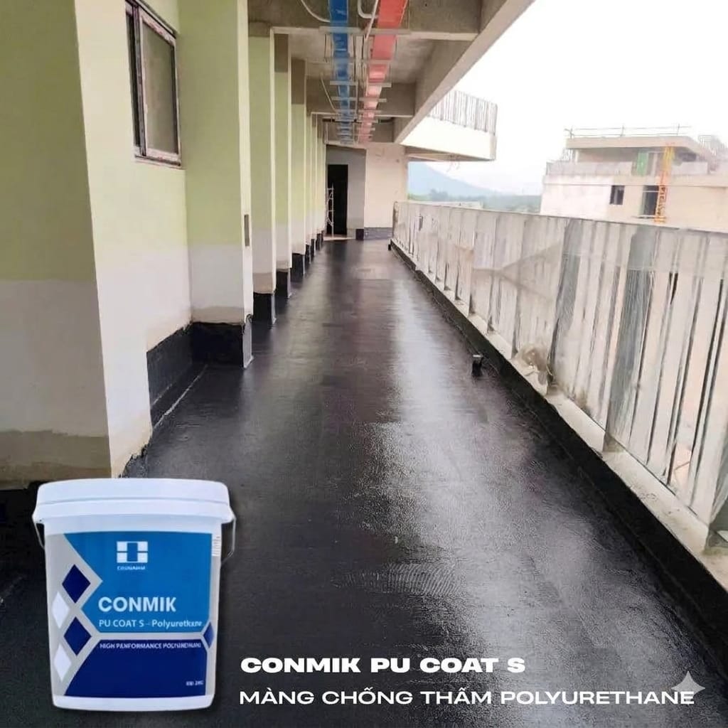 Thi Công Conmik PU Coat S Thi Công Conmik PU Coat S