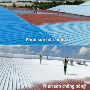 Thi Công Sơn Lót KOVI ANTI CORROSIVE