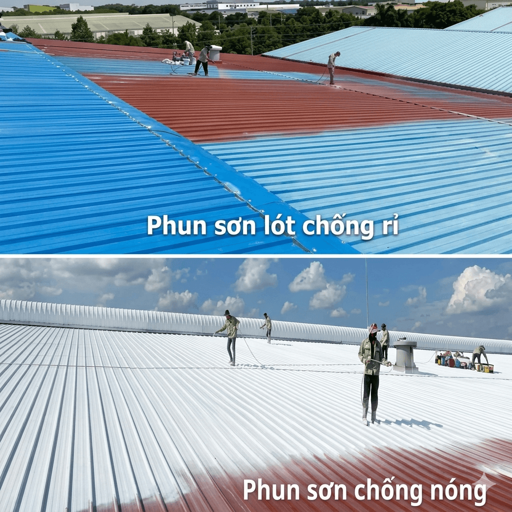 Thi Công Sơn Lót KOVI ANTI CORROSIVE Thi Công Sơn Lót KOVI ANTI CORROSIVE