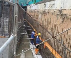 Quá trình thi công băng cản nước v150