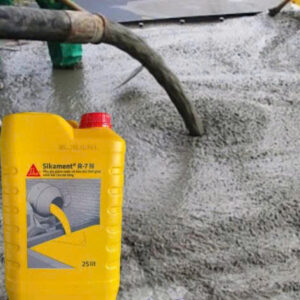 Ứng dụng thực tế trong thi công bê tông với Sika R7