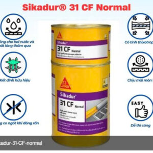 Ưu điểm vượt trội của vữa sửa chữa bê tông Sikadur 31 CF