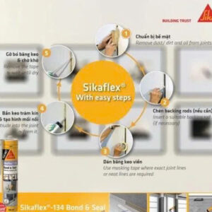 thi công Sikaflex 134 Bond & Seal chuẩn kỹ thuật